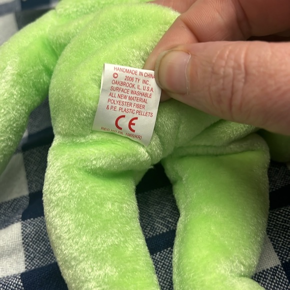 Ty Beanie Babies Eggs 2007 the Easter Bear Stuffed Animal - Picture 4 of 7